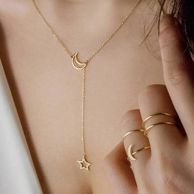 Rosy Brown Sky Necklace