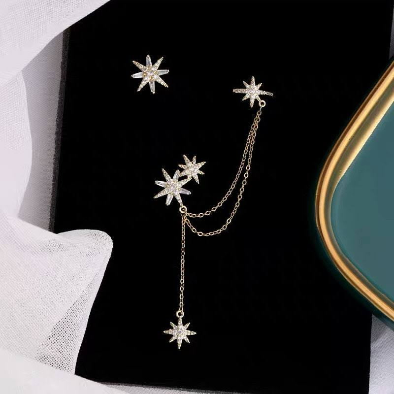 Black Olivia® Combo Earrings (One Pair)