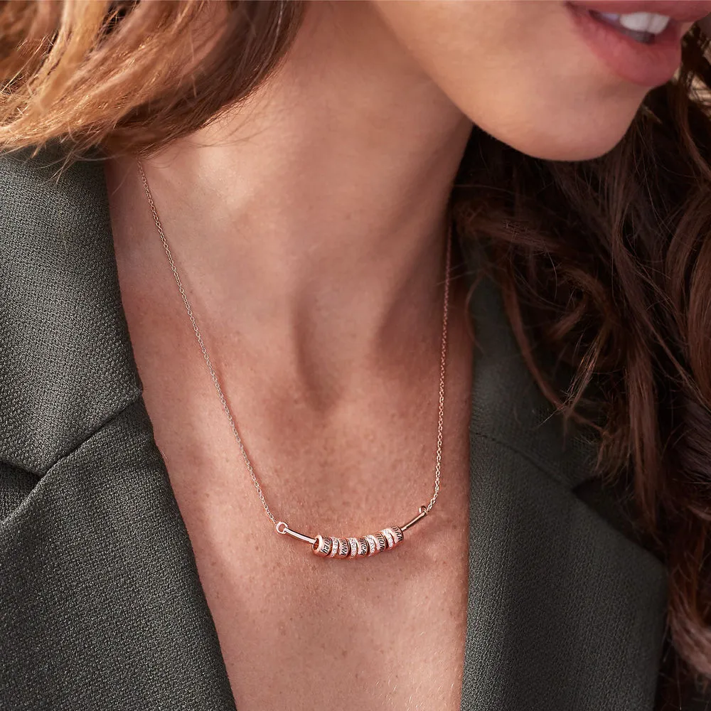 Dark Slate Gray Memento® Name Necklace